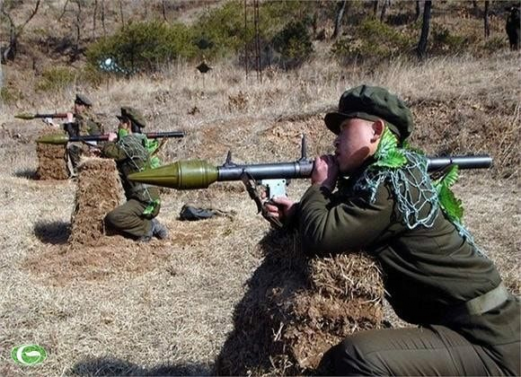 북한군의 위장 능력