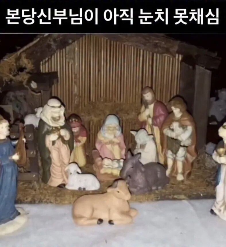 본당 신부님이 아직 눈치 못채심