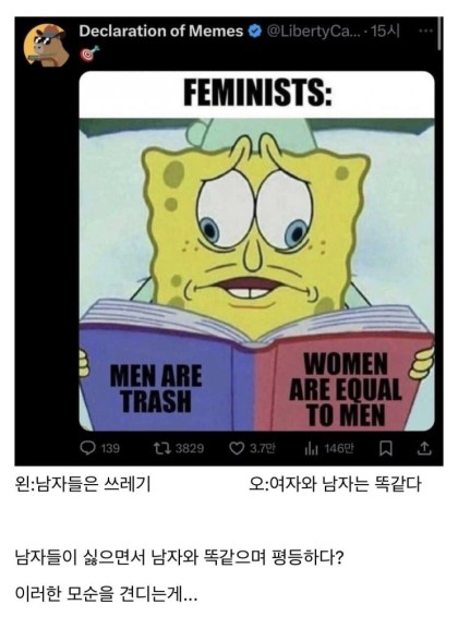 페미의 모순