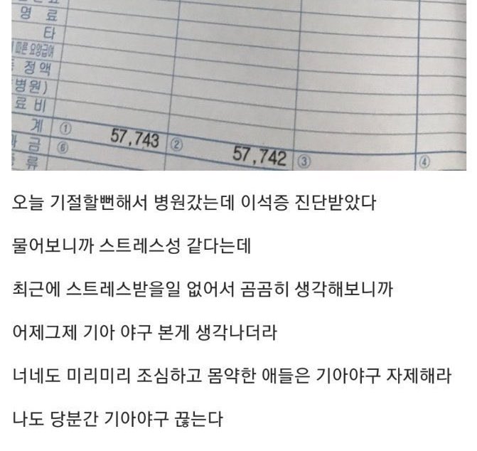 스트레스성 이석증 진단 받은 사람