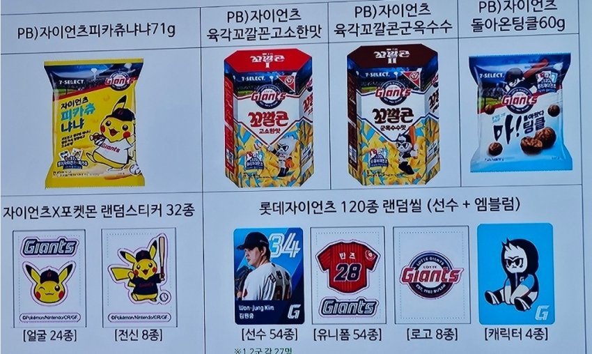 옛날 과자 팅클 부활함 ㄷㄷㄷ 크보 꼴데랑 콜라보