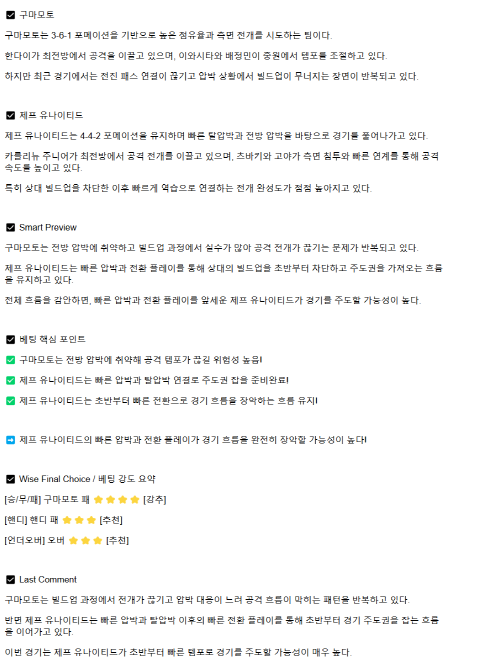 2025년 04월 29일 로아소 구마모토 제프 유나이티드 해외스포츠 중계 및 분석 올스티비