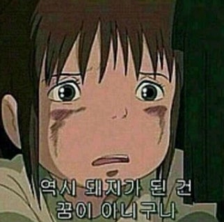 치킨 두 마리를 혼자 해치운 다음 날 아침