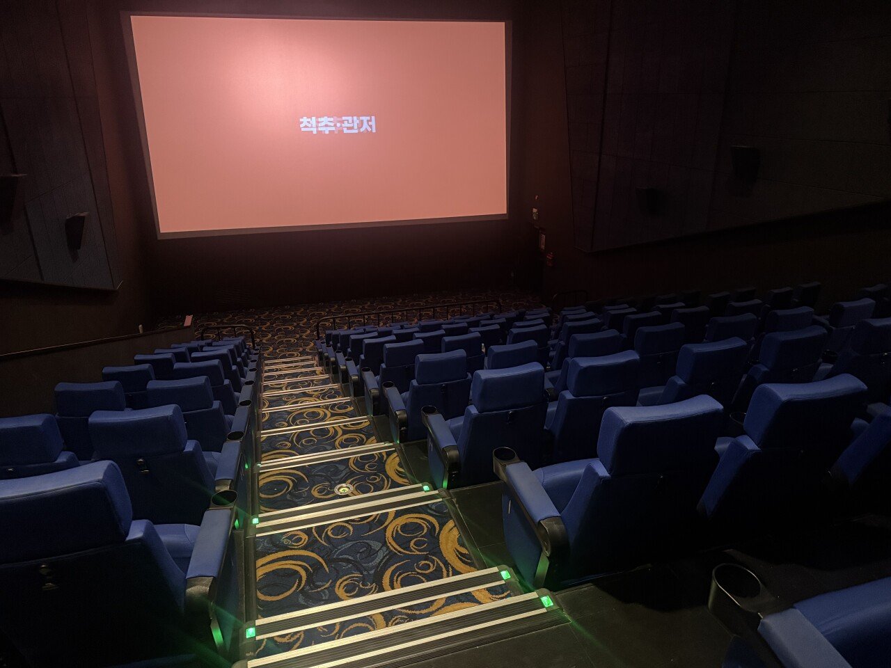 썬더볼츠 보러왔는데 영화관에 나혼자임