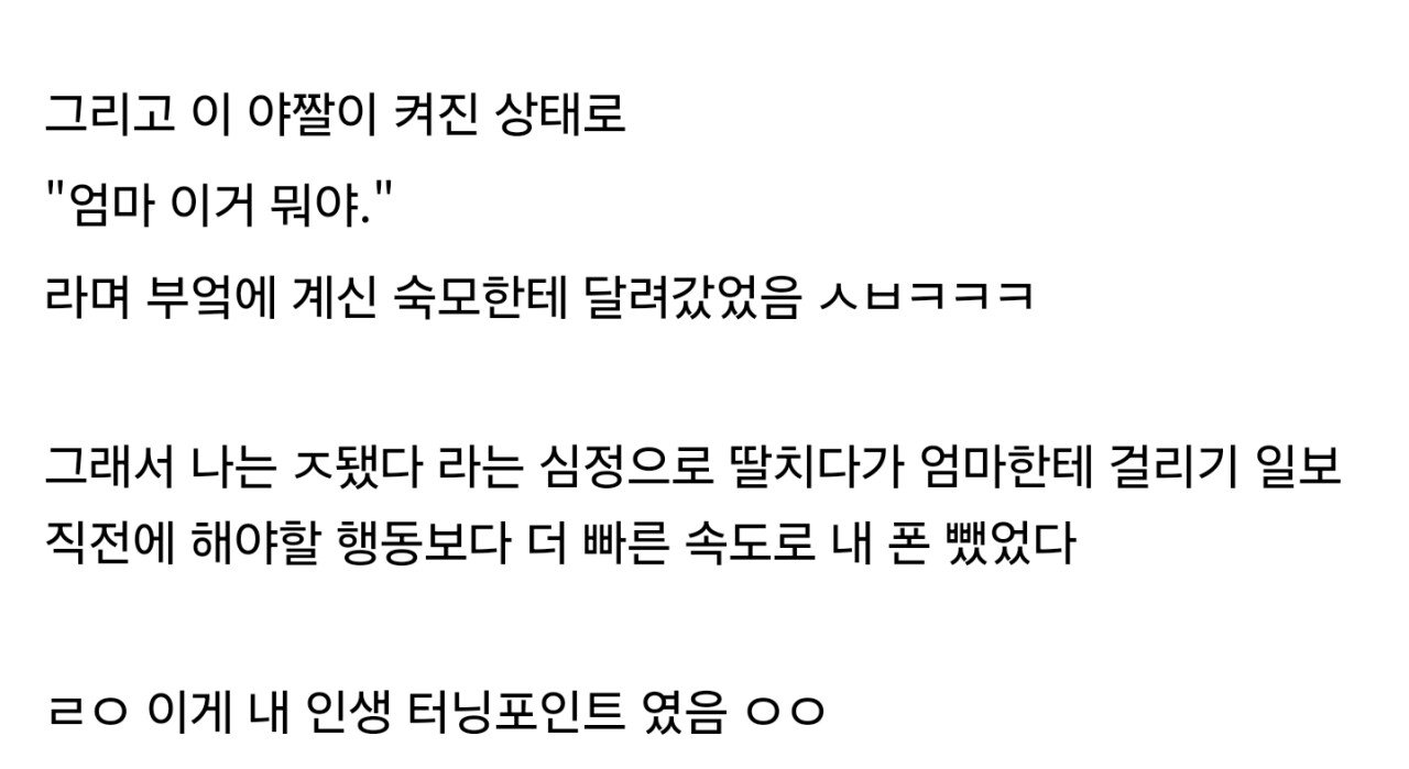 설날에 숙모한테 ㅈ될 뻔 했다는 디시인