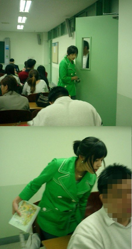 한가인 대학시절 미모