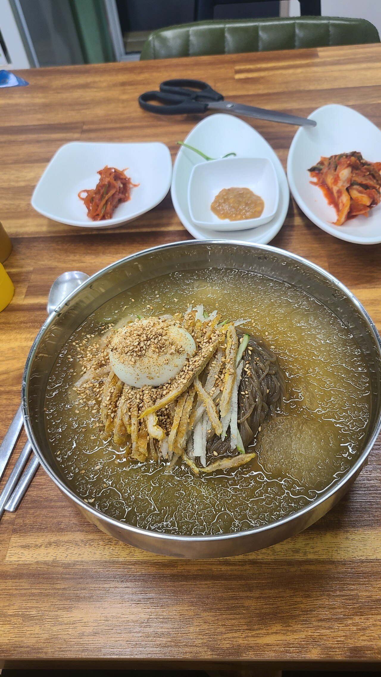 물냉면과 육전