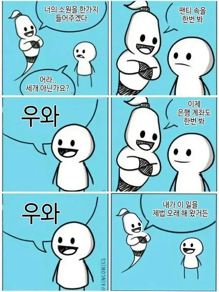 소원을 하나만 들어주는 지니