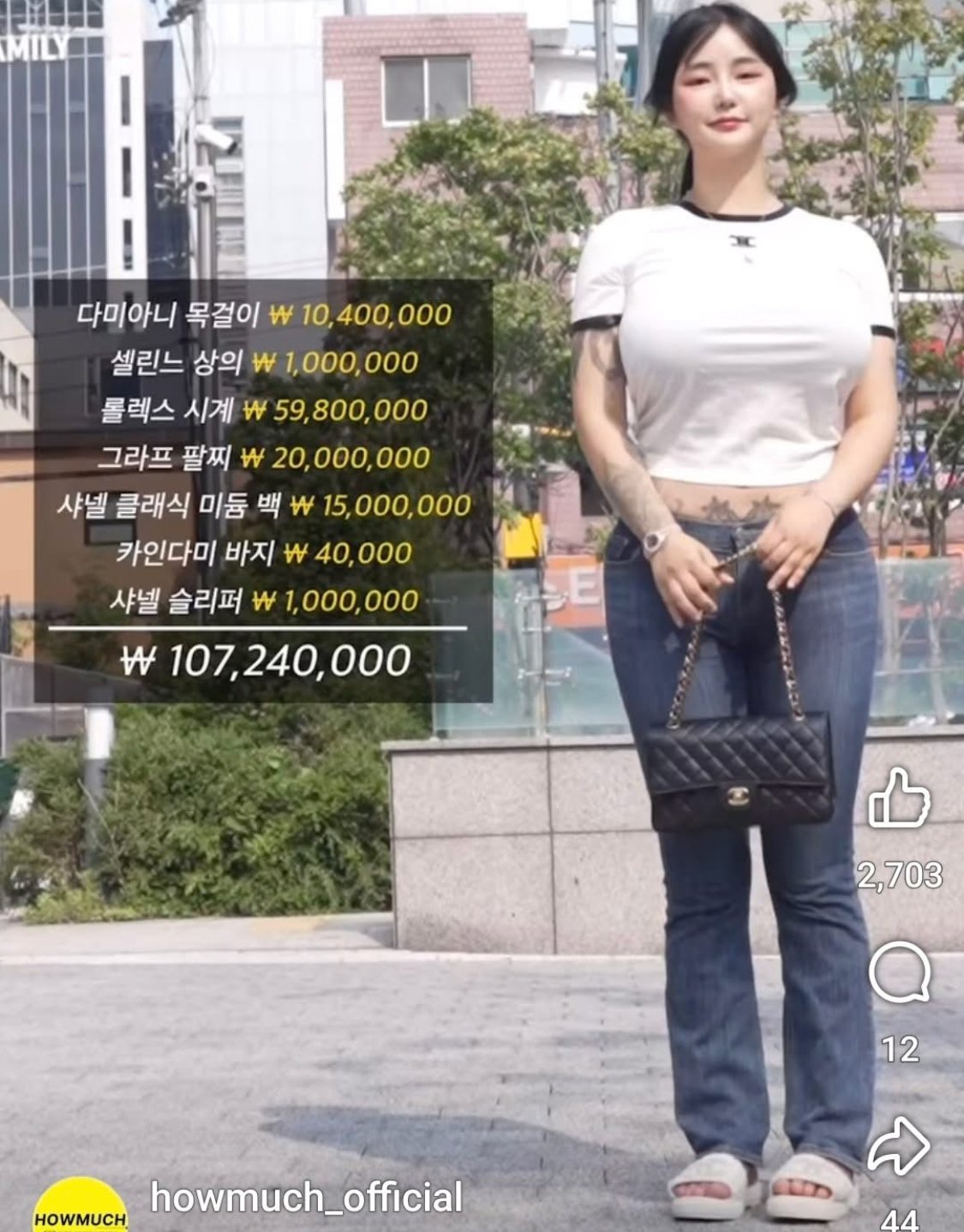 전신문신눈나의 ㅎㄷㄷ한 하우머치