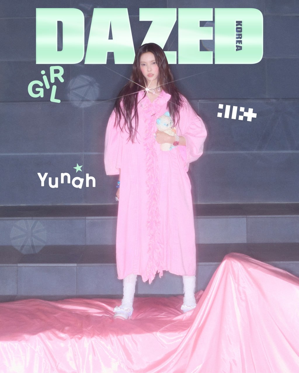 ILLIT  데이즈드 코리아 커버 장식