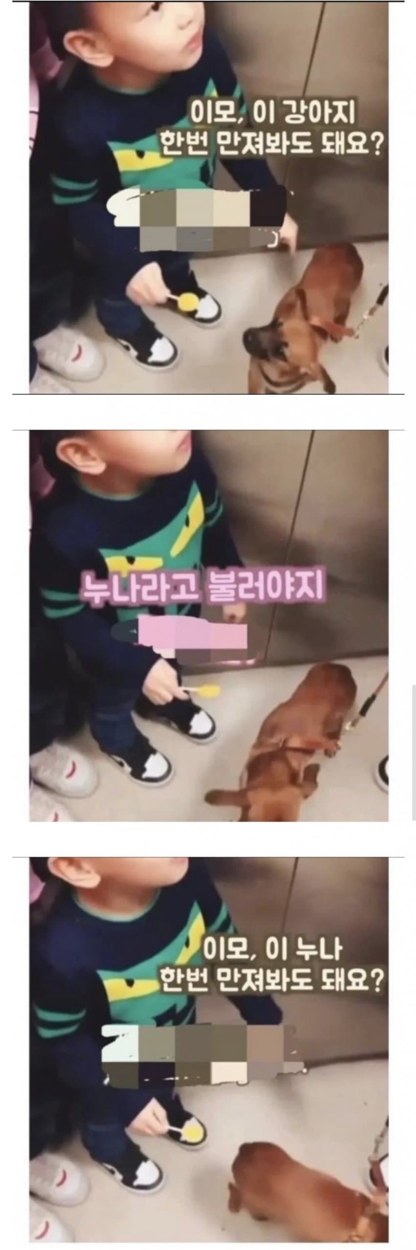 아이한테 거짓말 하려다 실패한 아줌마