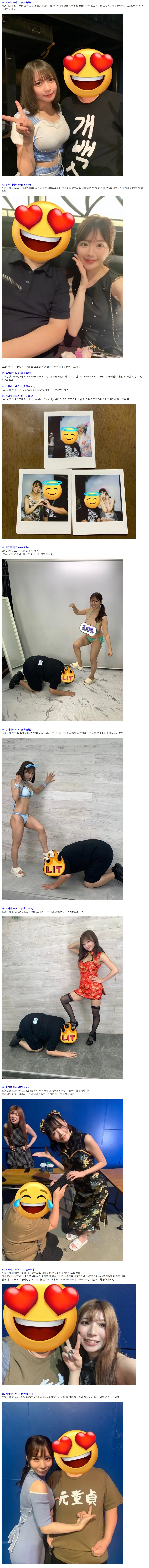 6일간 AV배우 55명 보고온 디시인