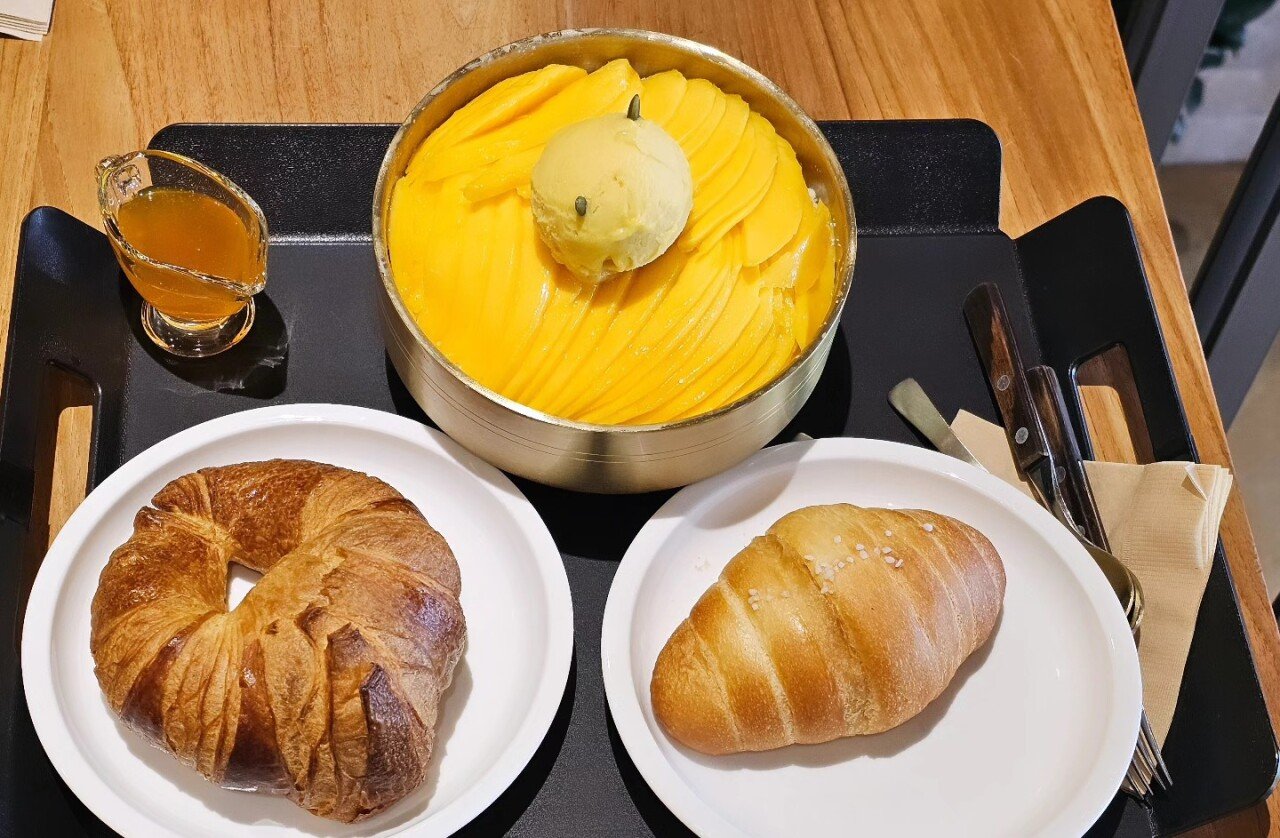 애플망고빙수
