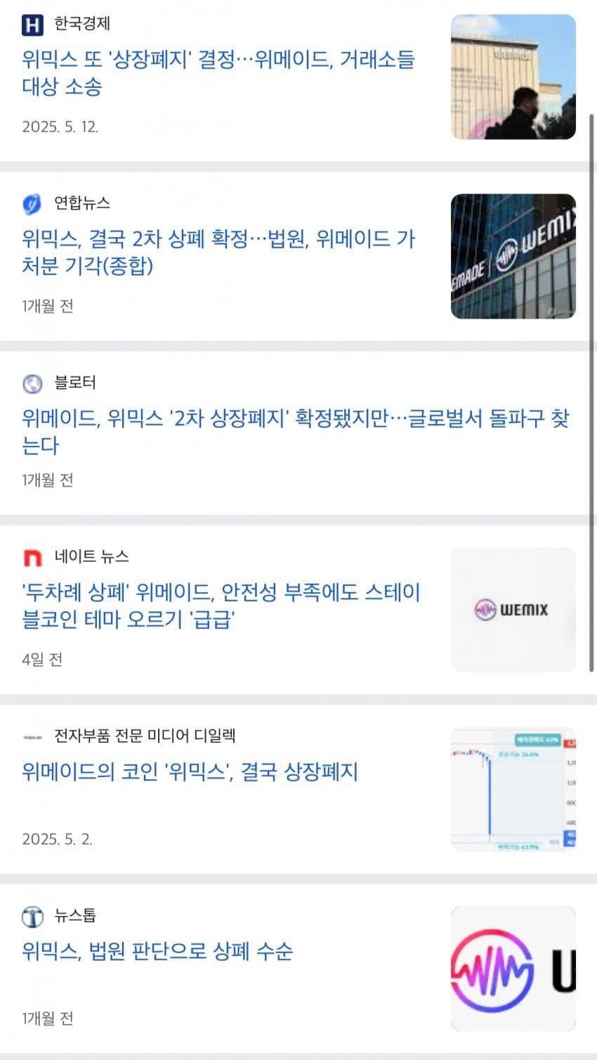  최근 조용히 ㅈ망한 김치코인