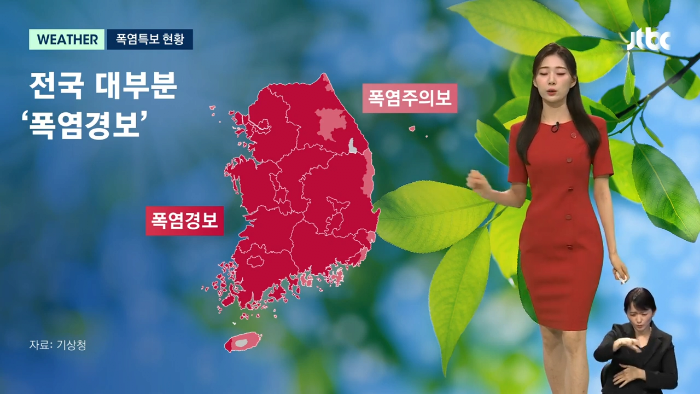 올해 폭염에 자취 감춘 그것