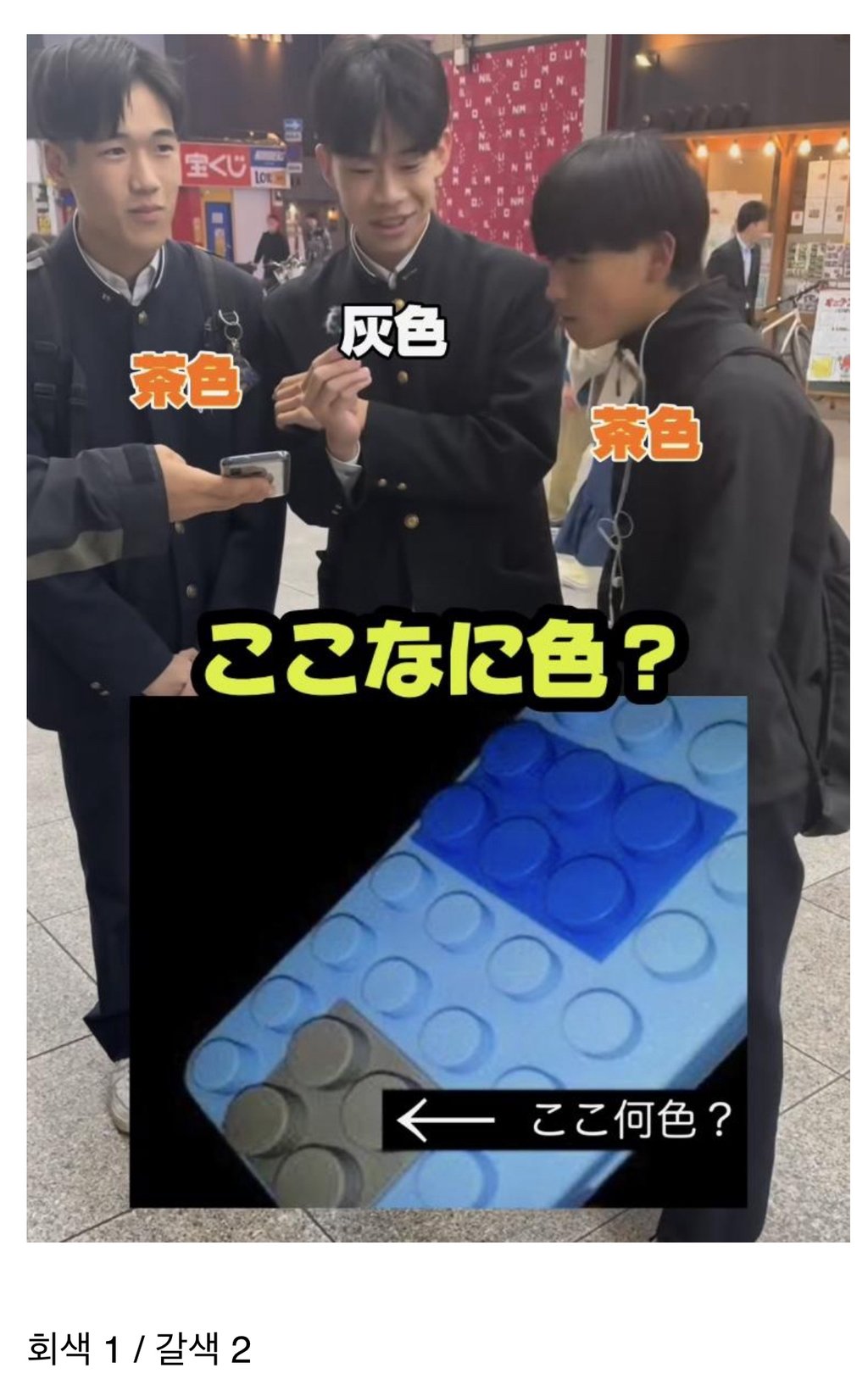 사람마다 다르게 보인다는 색깔 ㄷㄷ