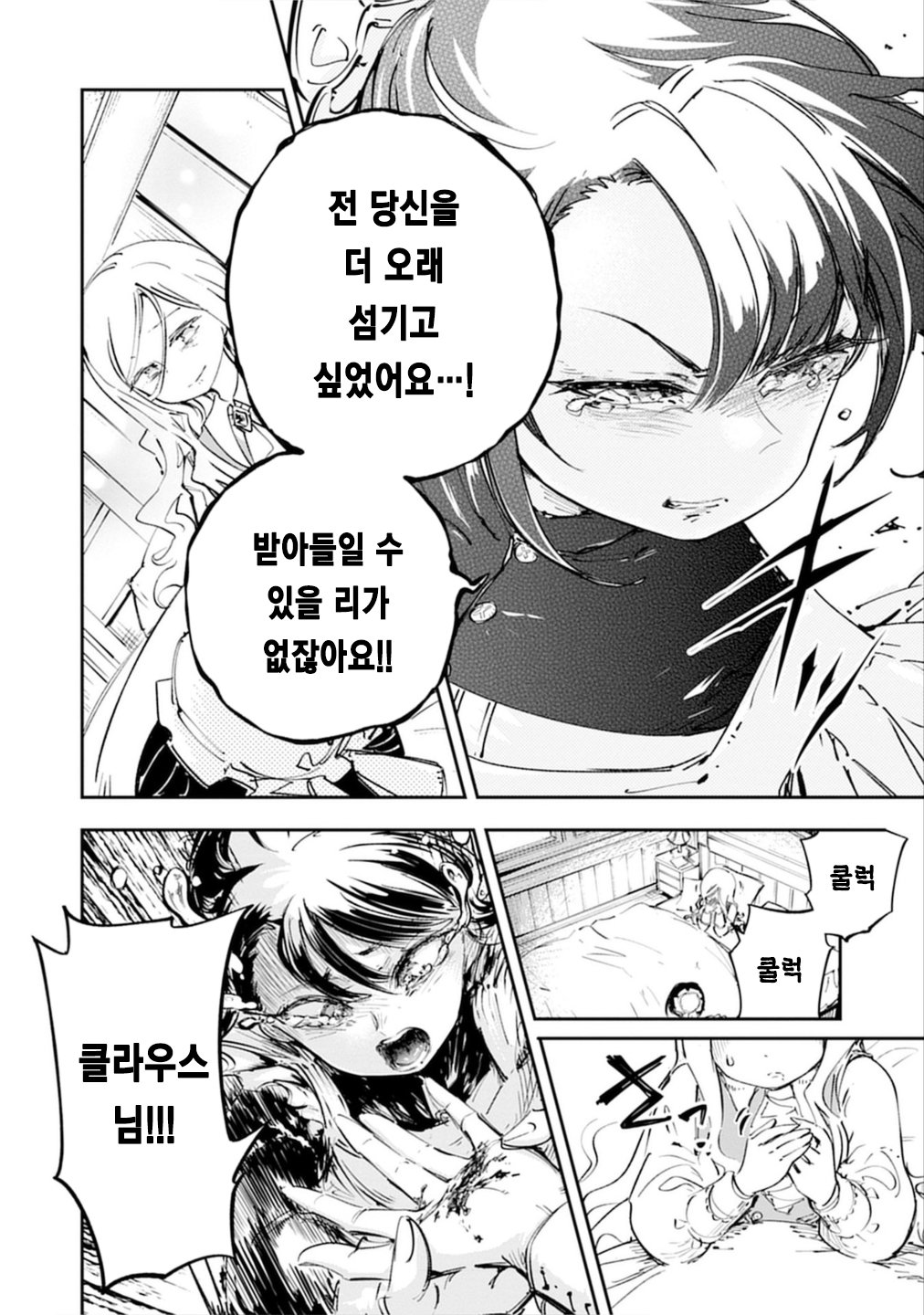 시한부 주인을 모시는 메이드 만화