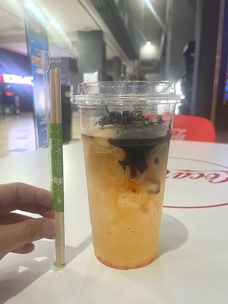CGV의 여름맞이 신메뉴..