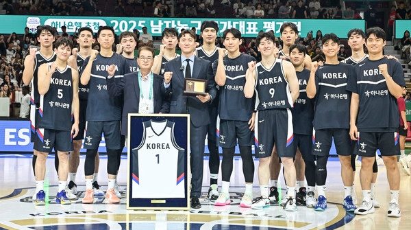 국대 단골 박찬희 국가대표 은퇴식 김종규 이정현 진심 어린 축하