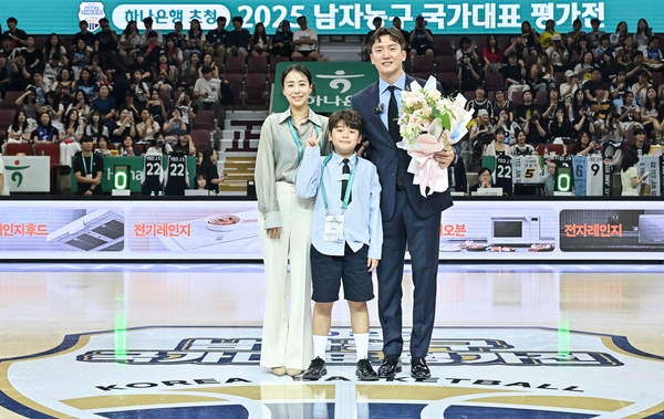 국대 단골 박찬희 국가대표 은퇴식 김종규 이정현 진심 어린 축하
