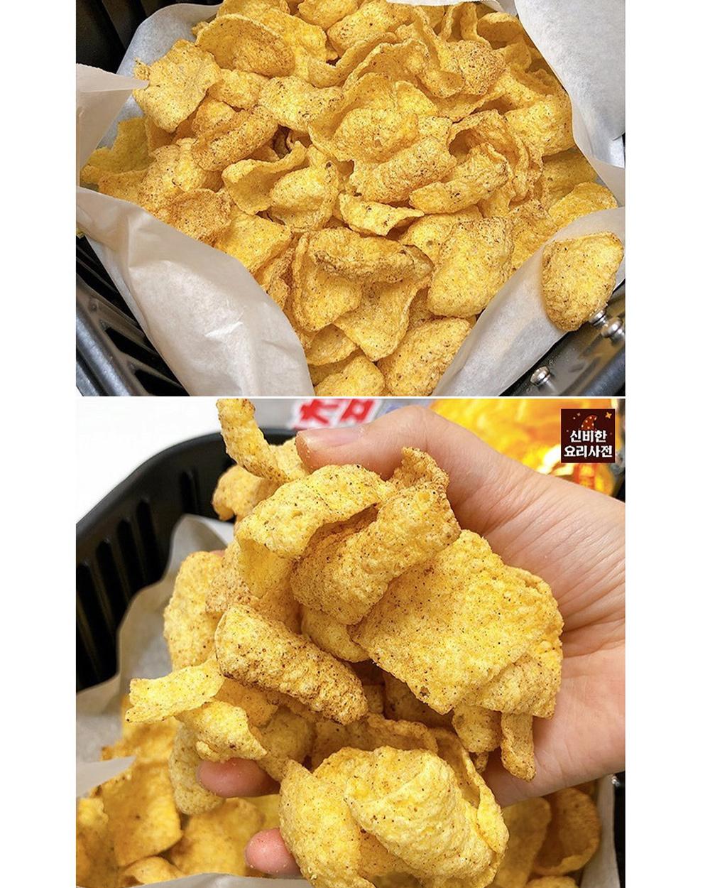 콘칩 에프에 돌려 먹는 꿀조합