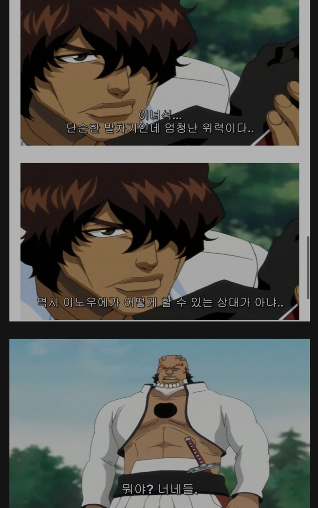 블리치 차드의 강함 묘사 요약