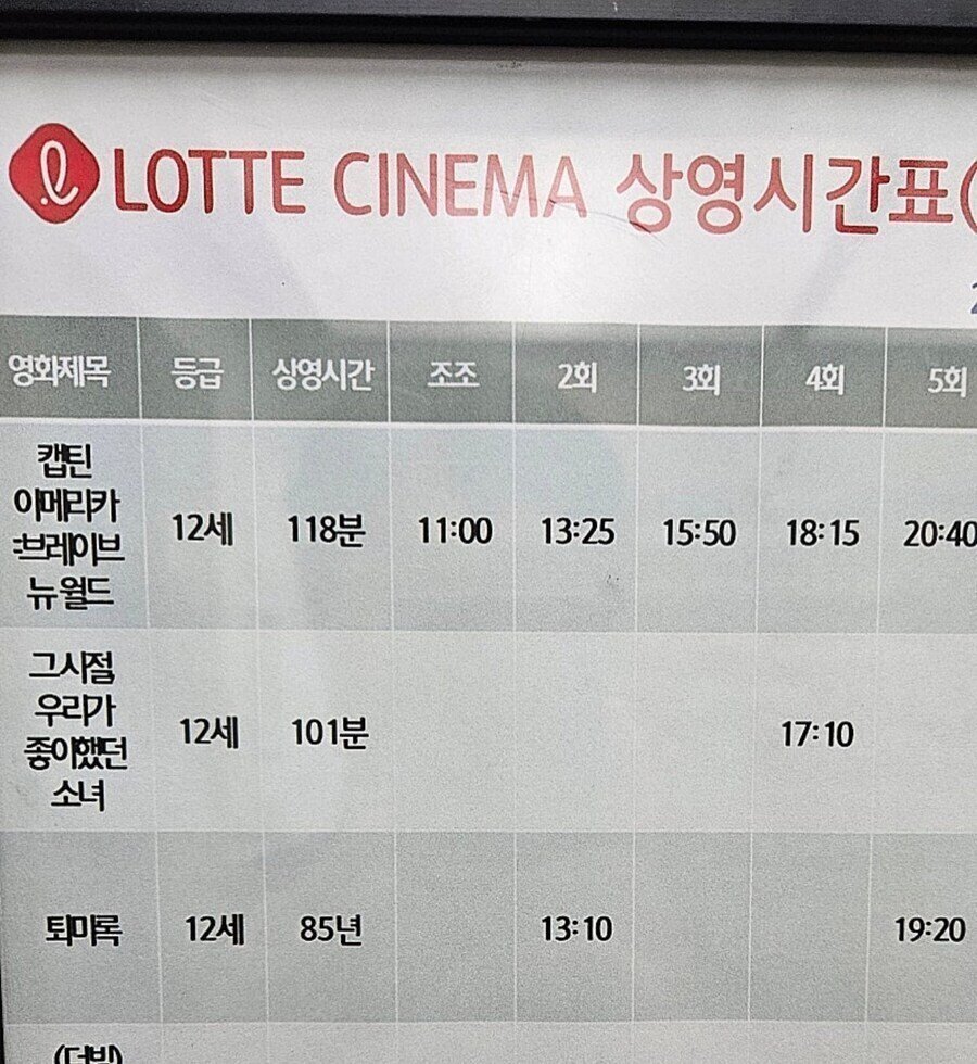 영화를 다보고 나오면 대부분 죽는다는 영화