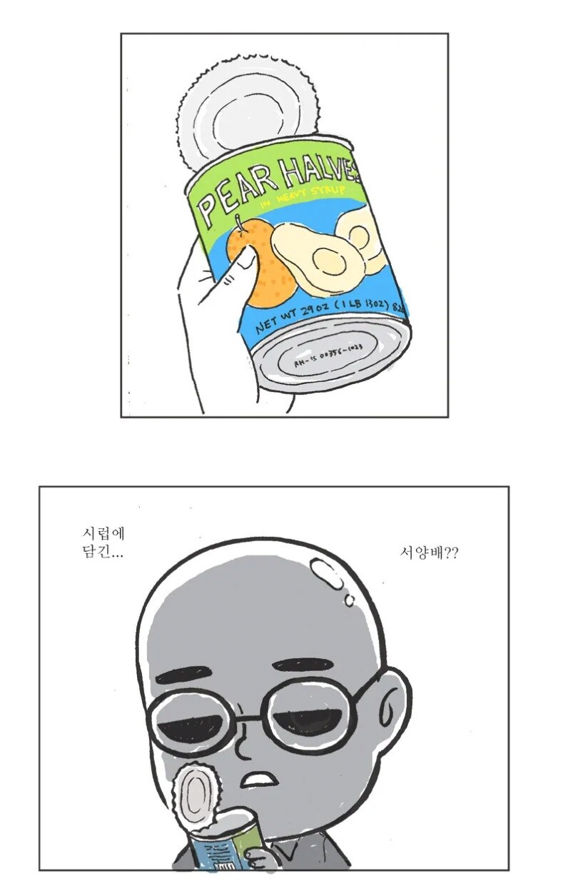 파인애플 피자 역지사지하는 만화