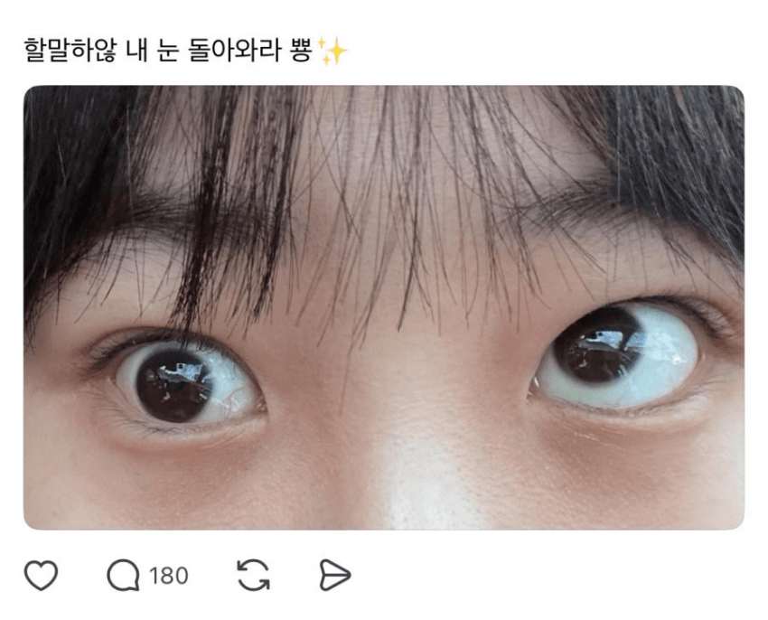 현재 쓰레드에 난리난 사건
