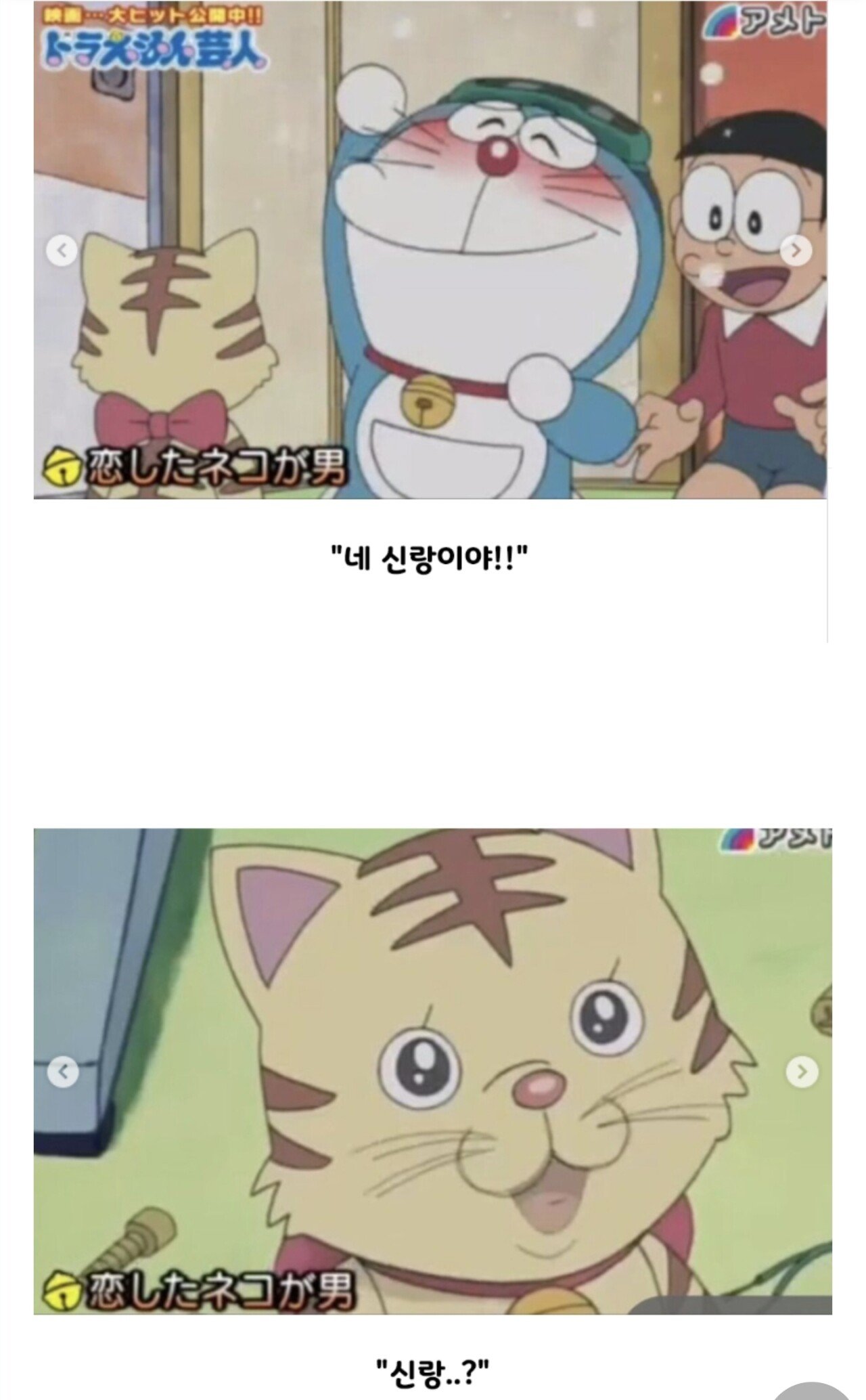 이상형을 만난 도라에몽