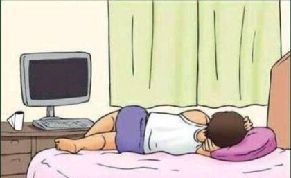 하루종일 방구석에만 있는 덕후