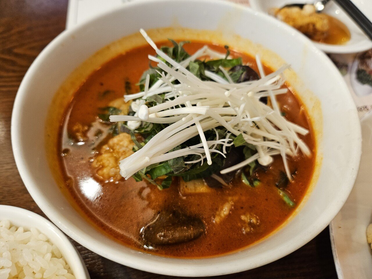 오랫만에 가서먹은중식