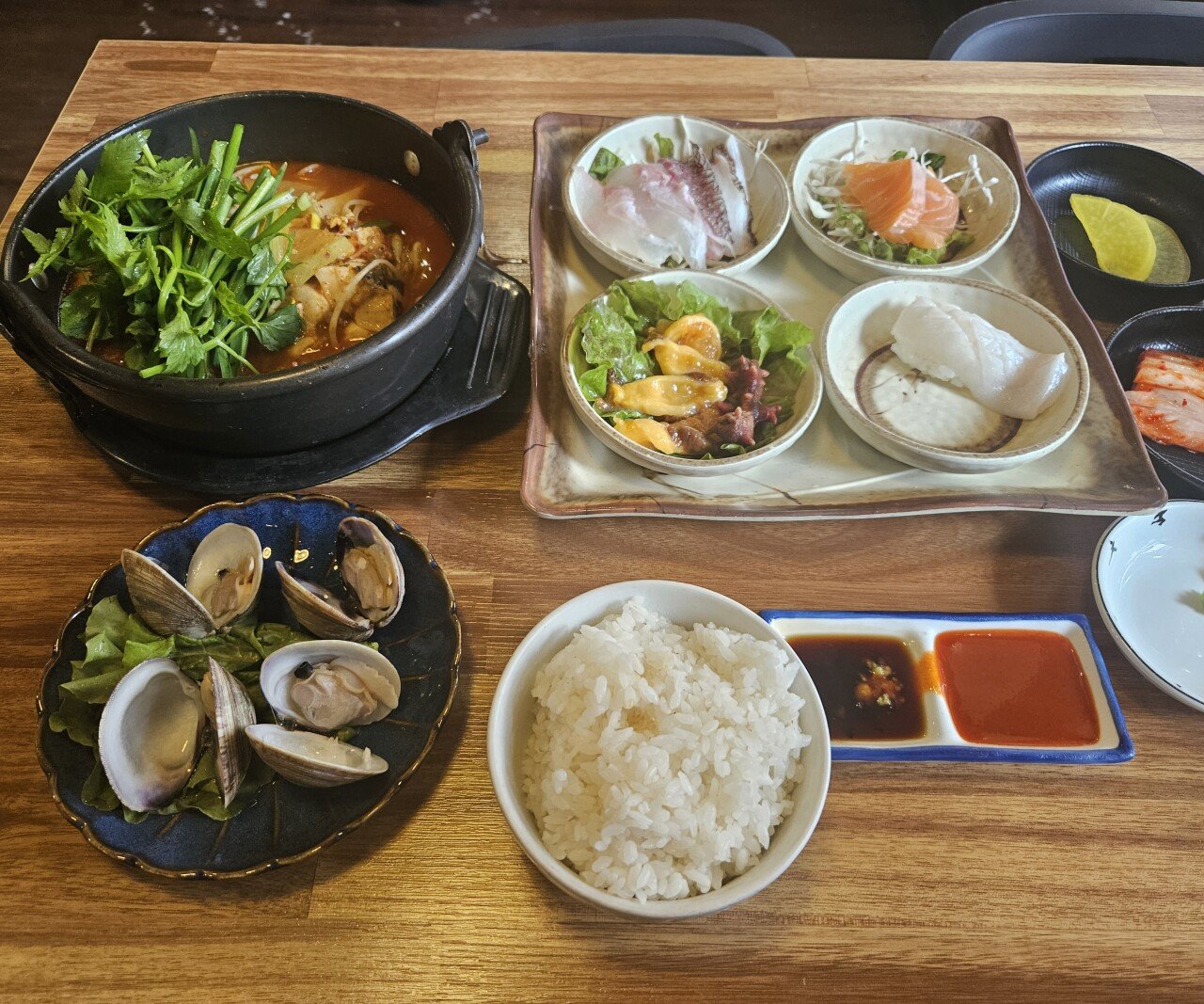 집앞 런치세트