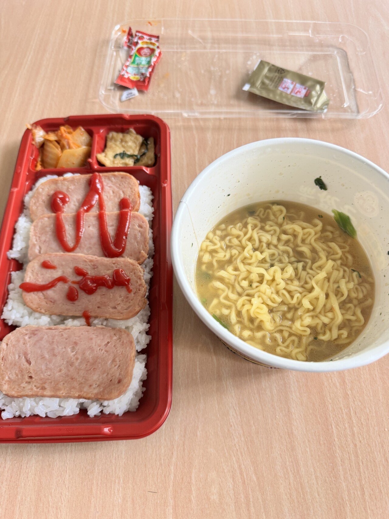 점심 편도라면 세트