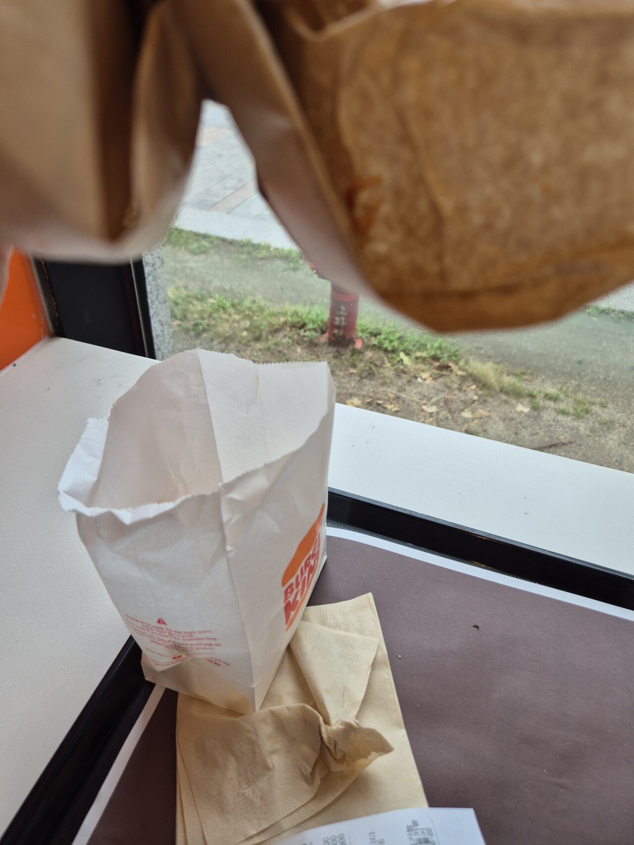 간만에 먹어보는 버거킹 트리플 패티 버거