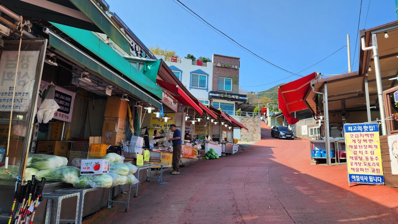 여수 향일암 좀 별루네요