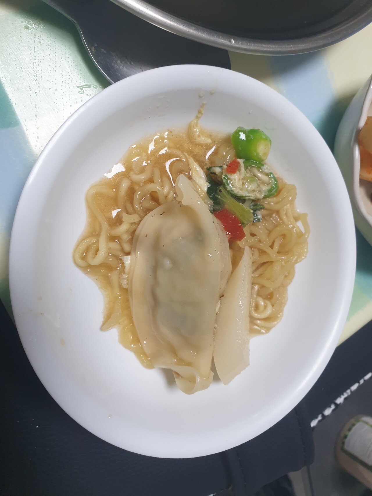 오늘의 저녁 라면