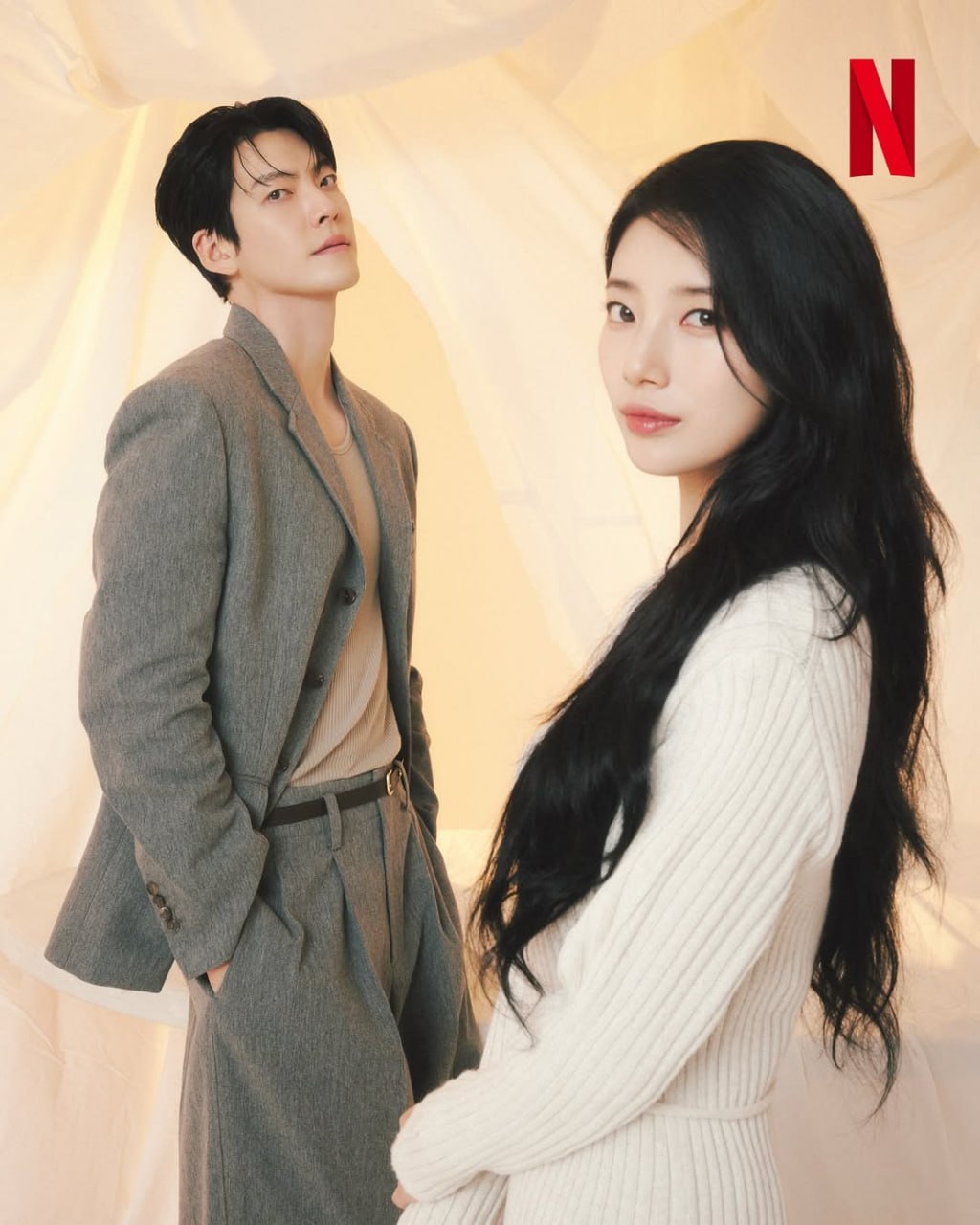 김우빈과 수지 넷플릭스 화보 공개