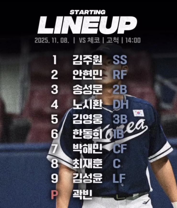 대한민국 vs 체코 