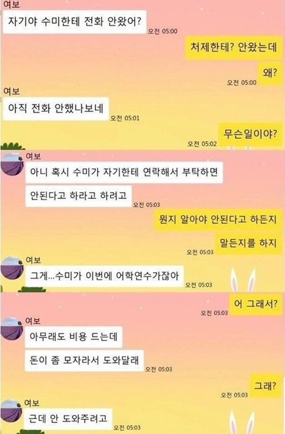 처제의 비밀을 알게 된 아내
