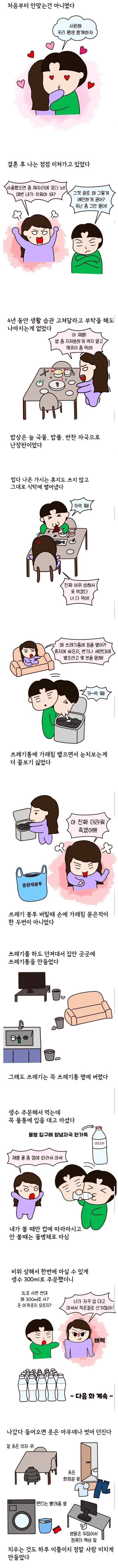 정말 사랑했는데 결혼 후 욕하며 이혼하게 된 이유