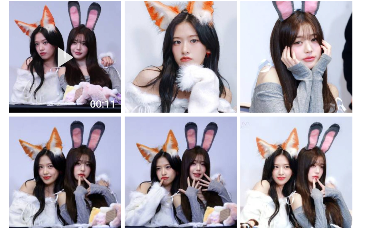 장원영, 안유진 주토피아 코스프레