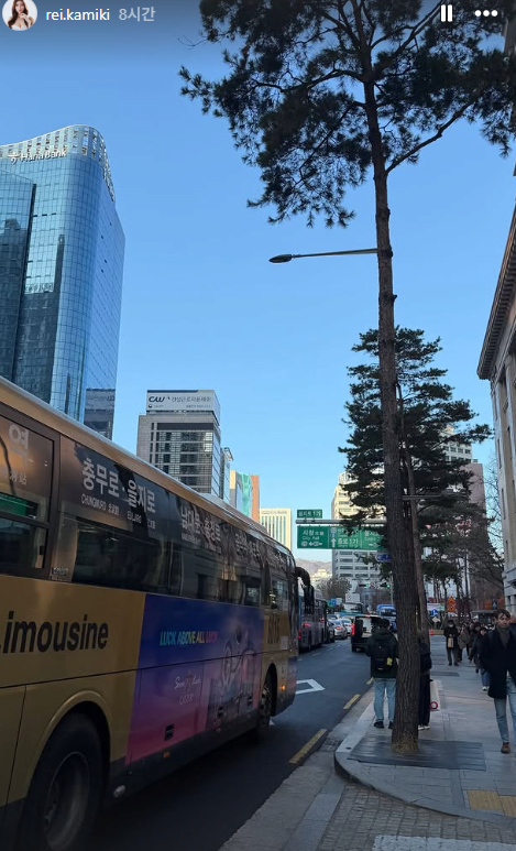 한국 놀러온 일본배우
