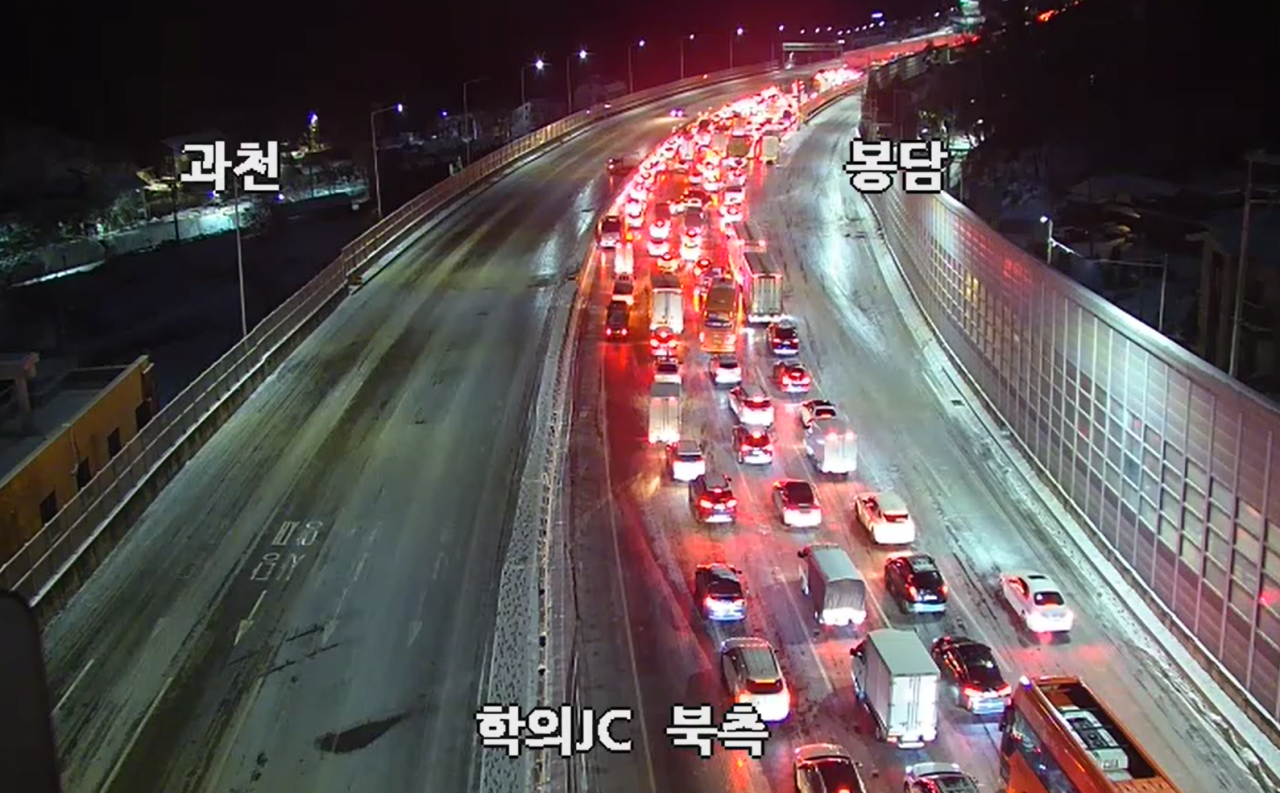새벽 3시 30분 실시간 고속도로 상황