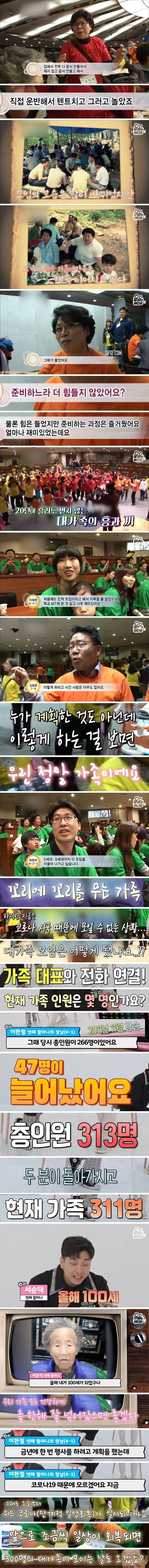 266명 대가족 레전드 ㄷ