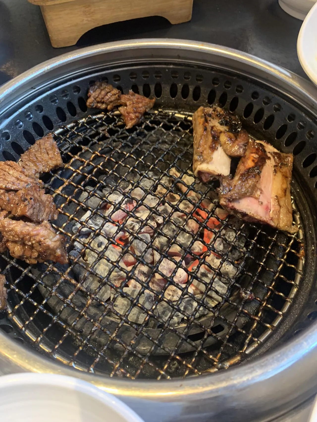 산삼청각 왕 소갈비 먹었릅니다