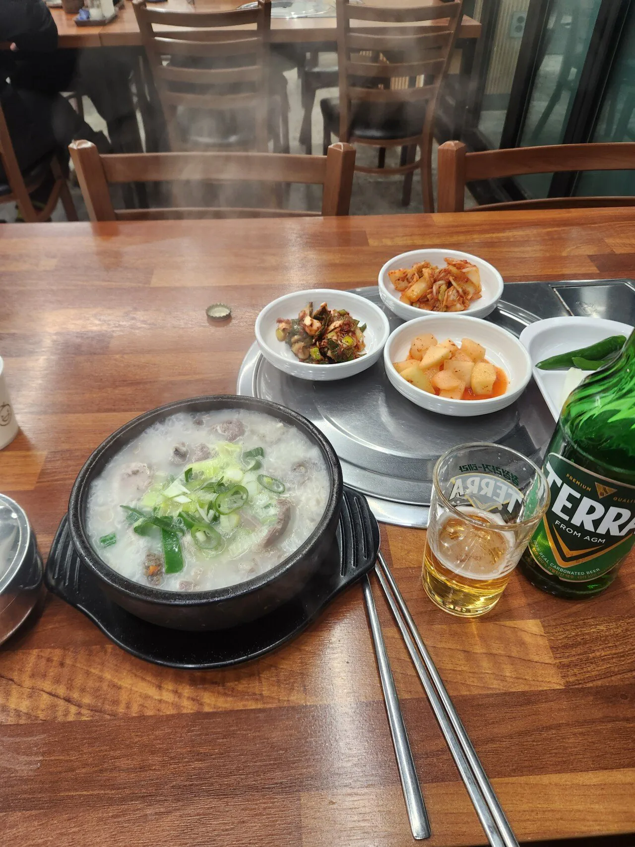 일마치고 밥먹고 들어갑니다
