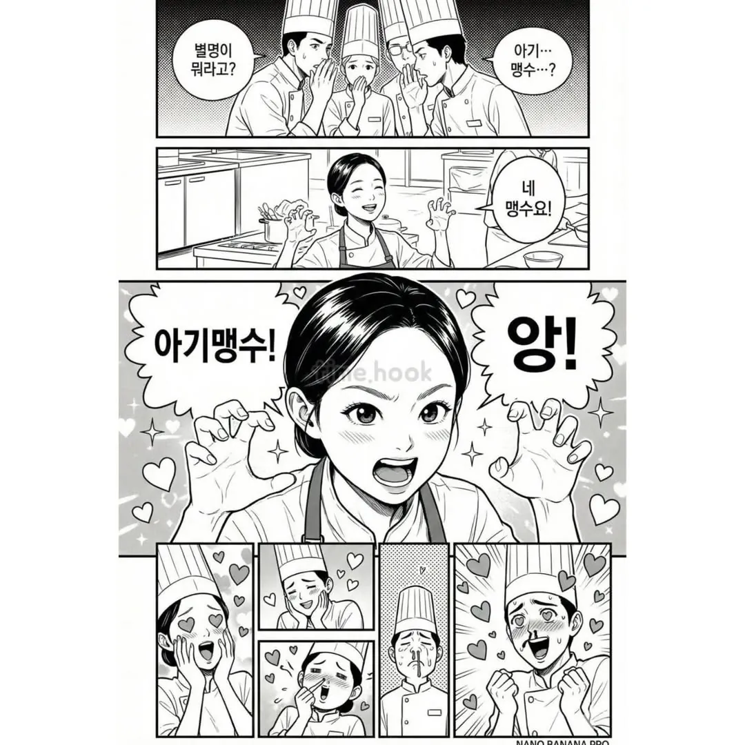  흑백요리사2 만화