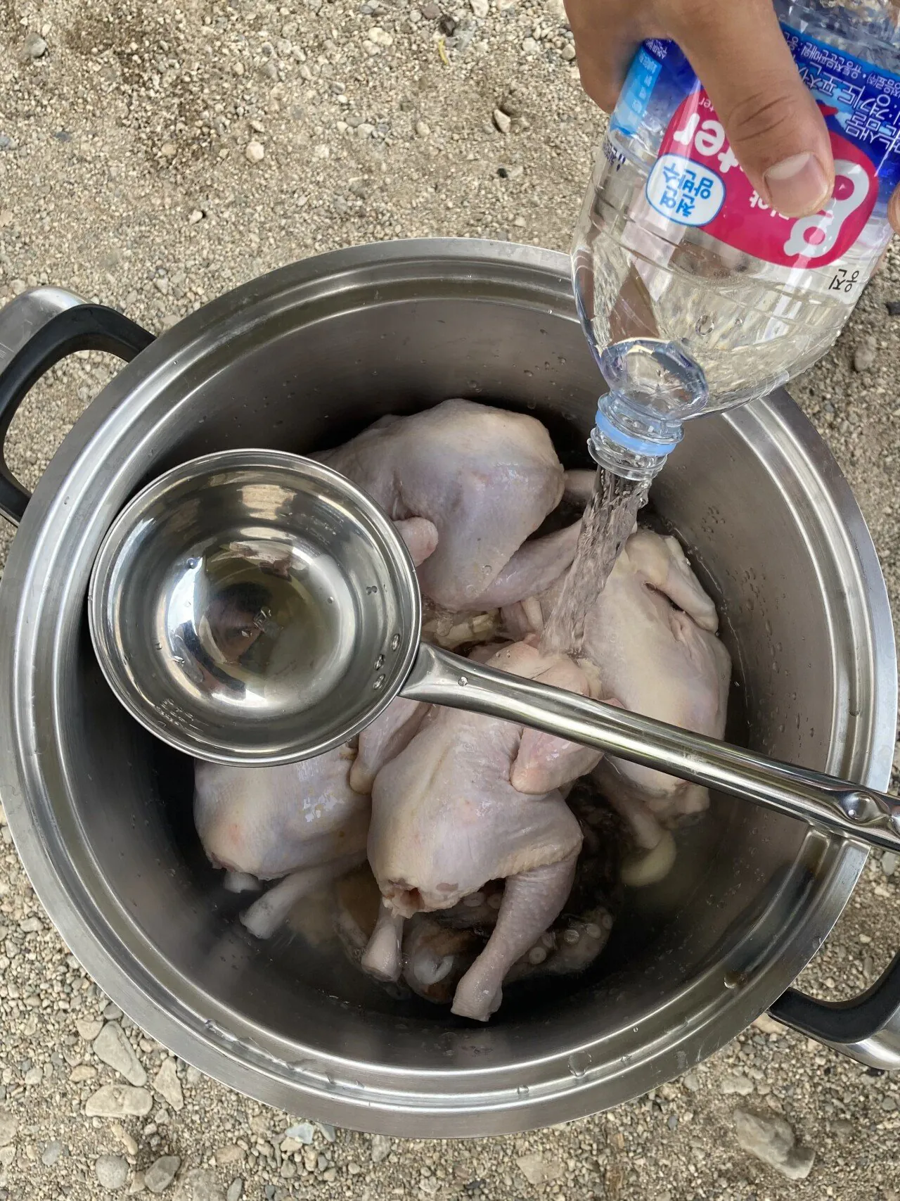 찐 야전 캠핑
