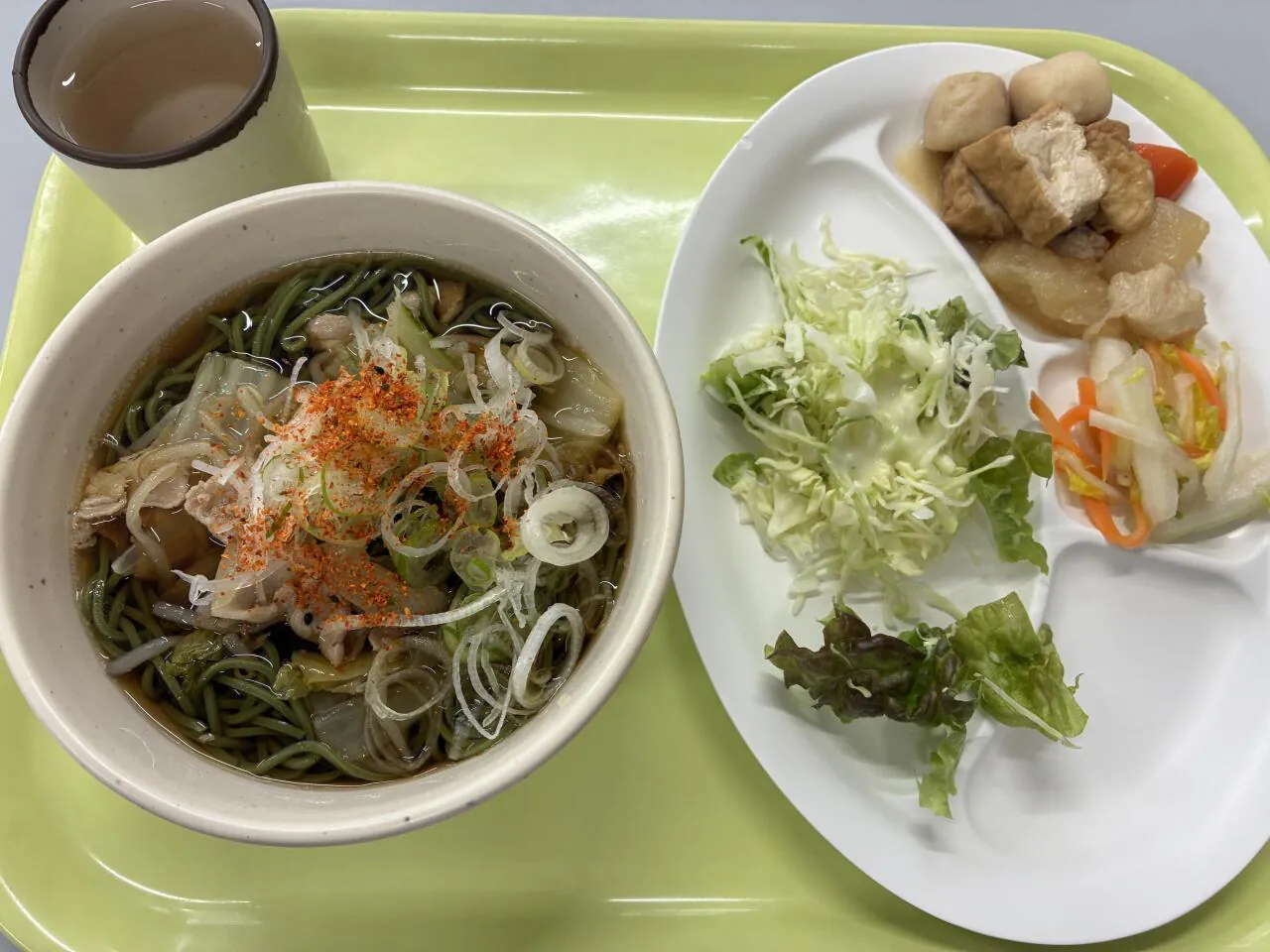 왜노자 구내식당 소바